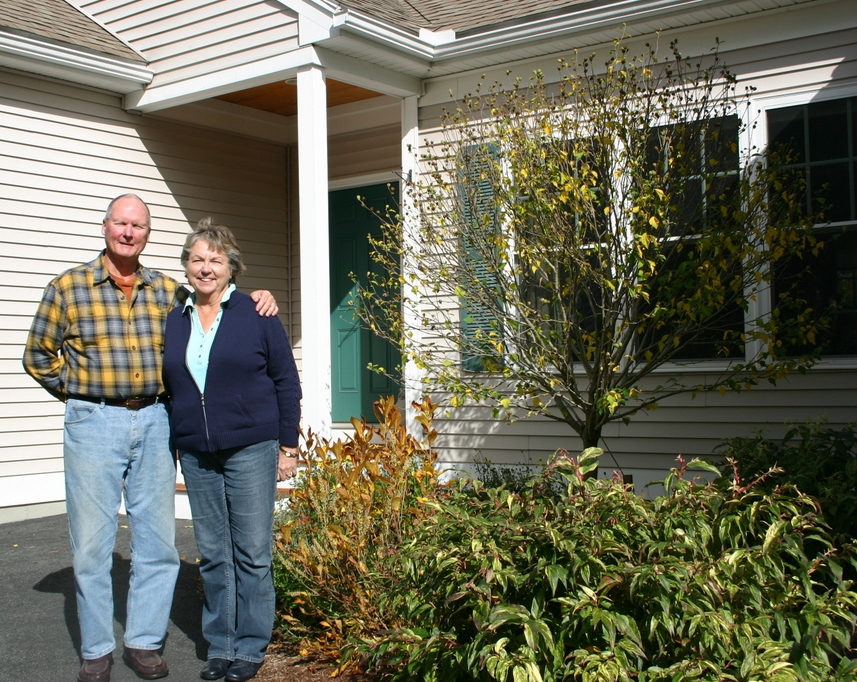 Brant and Joyce Wilson sold their New Hampshire home with the help of Apple Orchard Realty's Liz Bruce.